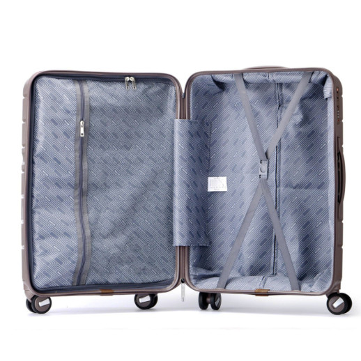 Чемодан Semi Line 24" (M) Brown (T5768-2)