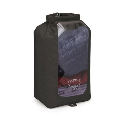 Гермомешок Osprey DrySack 12L w/Window black - O/S - черный