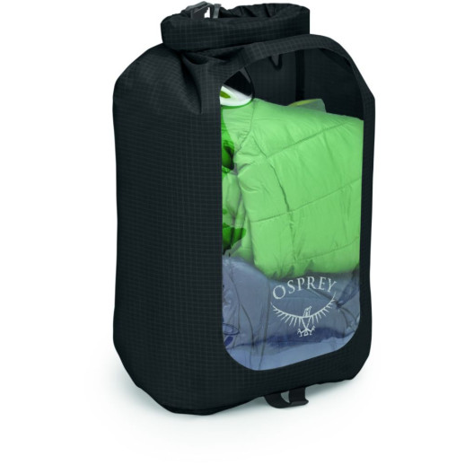 Гермомешок Osprey DrySack 12L w/Window black - O/S - черный