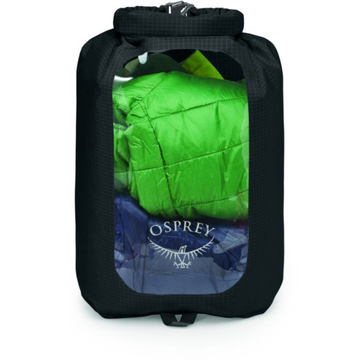 Гермомешок Osprey DrySack 12L w/Window black - O/S - черный