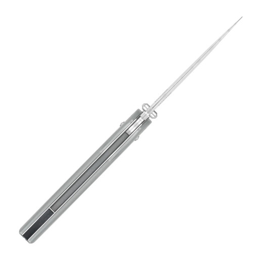 Нож складной туристический SRM Terrier (9 см) 140Cr/G10 серый