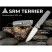 Нож складной туристический SRM Terrier (9 см) 140Cr/G10 серый