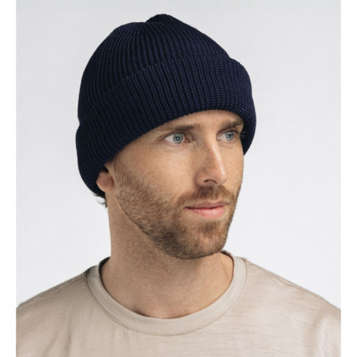 Балаклава-шапка Aclima Flat Knit Balaclava Hat Navy Blazer OneSize