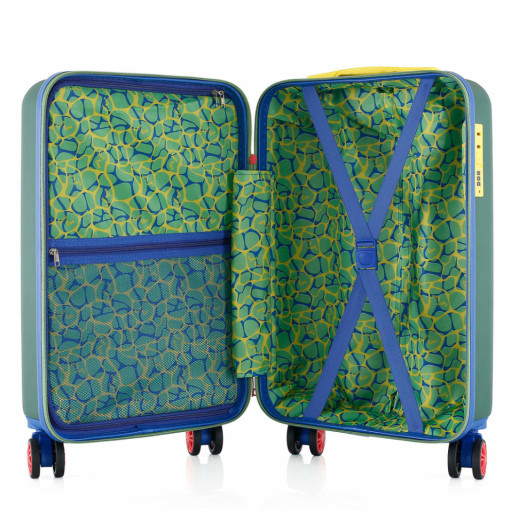 Чемодан Semi Line 20" (S) Green (T5846-1)
