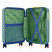 Чемодан Semi Line 20" (S) Green (T5846-1)