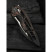Нож складной туристический Weknife Arrakis (8.8 см) Vanax / Titanium черный