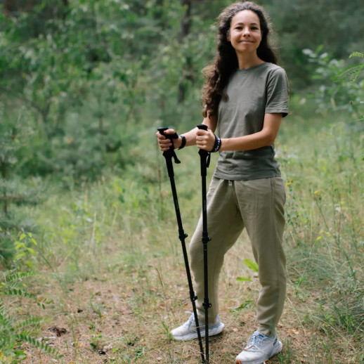 Треккинговые палки Tribe Trekking Pole Carbon T-ME-0027-ocean