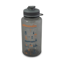 Фляга Pinguin Tritan Fat Sport Bottle 2023 BPA-free, 1,0 L, Grey (PNG 816686)