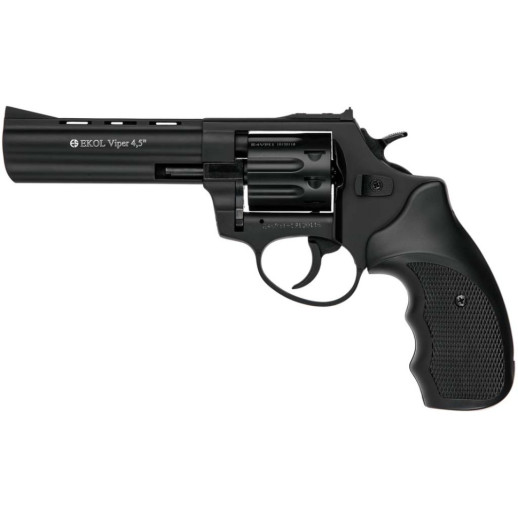 Револьвер Флобера Voltran Ekol Viper 4.5" (черный/пластик)