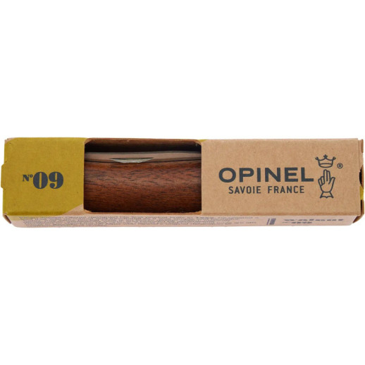 Нож Opinel №9 VRI, орех, упаковка