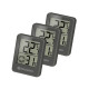 Термометр-гигрометр Bresser Temeo Hygro Indicator (3шт), серый (7000010QT5000)