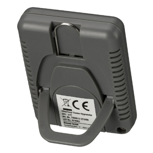 Термометр-гигрометр Bresser Temeo Hygro Indicator (3шт), серый (7000010QT5000)