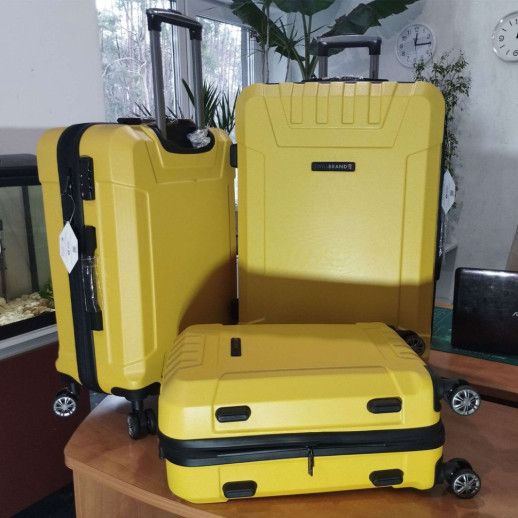 Чемодан Swissbrand Ranger (M) Yellow (SWB_LHRAN002M)