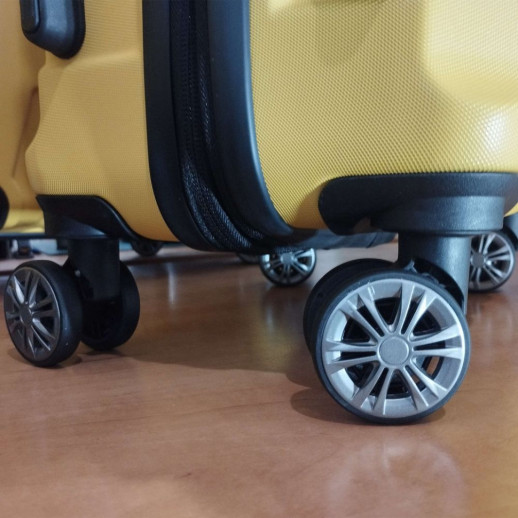 Чемодан Swissbrand Ranger (M) Yellow (SWB_LHRAN002M)