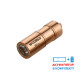 Фонарь Mateminсo Copper 100LM USB Mini LED, медный