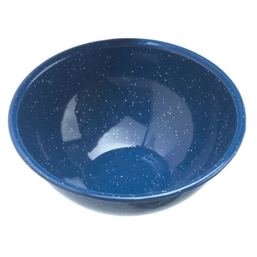 Тарелка глубокая эмалированная GSI Outdoors 6" Mixing Bowl Blue