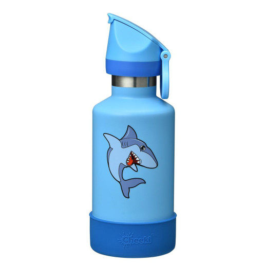 Термобутылка детская Cheeki Insulated Kids 400 ml, Shark