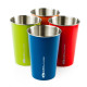 Комплект из 4-х стаканов GSI Outdoors Glacier Stainless Pint Set (multi)