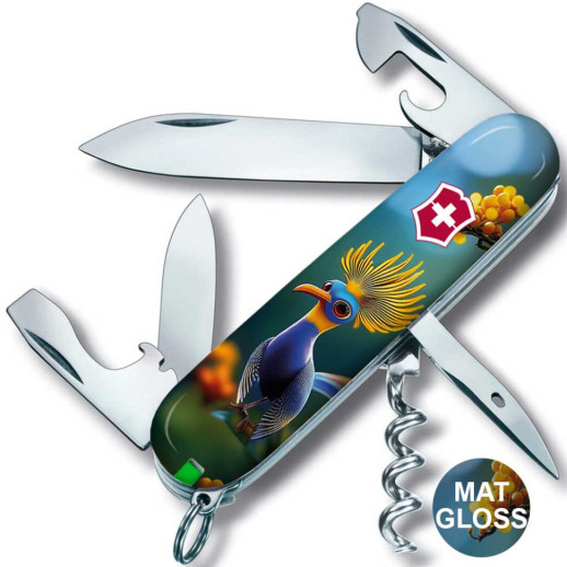 Складной нож Victorinox SPARTAN DESIGN Райская синяя птичка