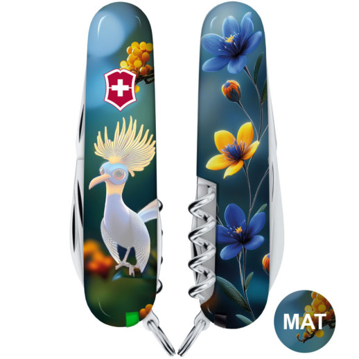 Складной нож Victorinox SPARTAN DESIGN Райская синяя птичка