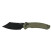 Нож Artisan Simoon Black Blade AR-RPM9, G10 green