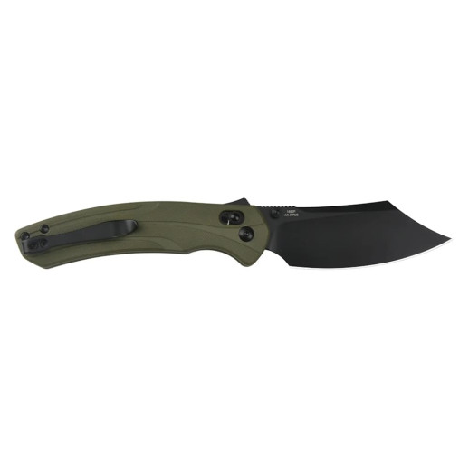 Нож Artisan Simoon Black Blade AR-RPM9, G10 green