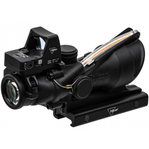 Комплект Trijicon Прицел оптический ACOG 4x32 BAC и прицел коллиматорный RMR 3.25 МОА