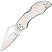 Нож Spyderco Byrd Robin 2, стальная рукоятка (BY10P2)