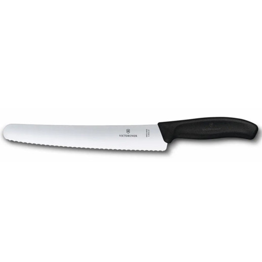 Нож кондитерский Victorinox Swiss Classic 22см волн черн 6.8633.22B