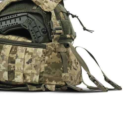 Тактический рюкзак Ukrarmor DM20 на 20 л. Cordura 1000D. Крепление Molle Пиксель