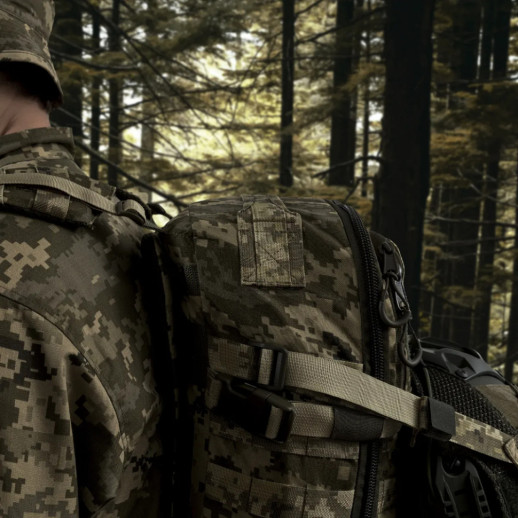 Тактический рюкзак Ukrarmor DM20 на 20 л. Cordura 1000D. Крепление Molle Пиксель