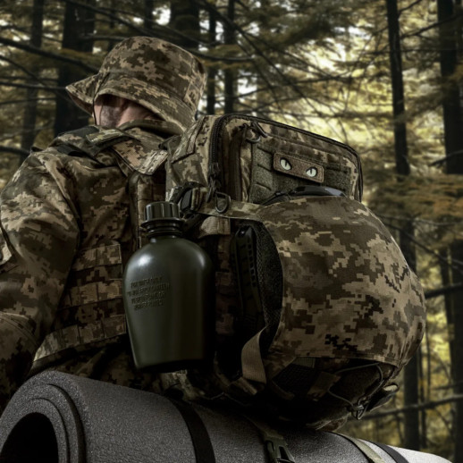 Тактический рюкзак Ukrarmor DM20 на 20 л. Cordura 1000D. Крепление Molle Пиксель