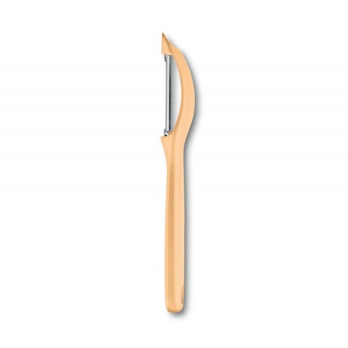 Кухонный набор из 3-ёх предметов Victorinox Swiss Classic, Paring Knife set with peeler, 3 pieces, персиковый