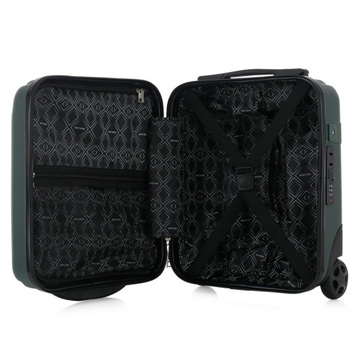Чемодан Semi Line 20" (S) Green (T5986-2)