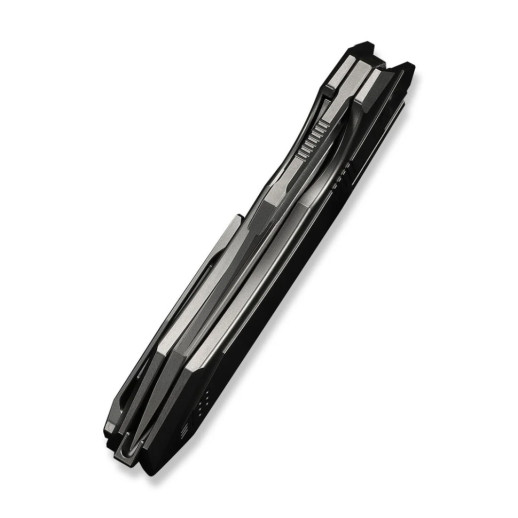 Нож складной туристический Weknife Bogey (9.3 см) Bohler M390 / Titanium серый