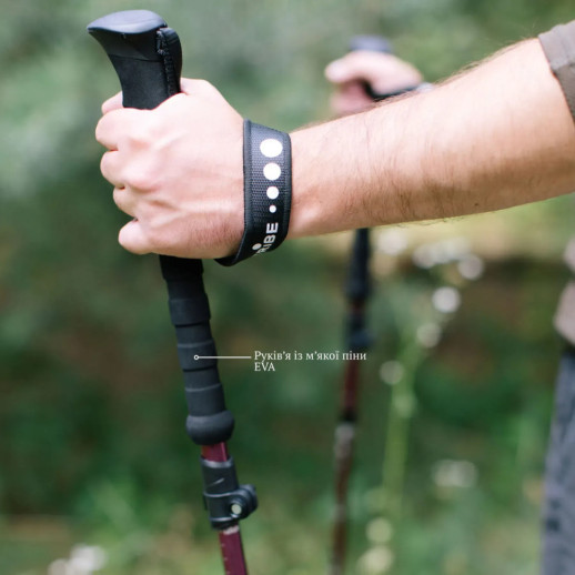 Треккинговые палки Tribe Z-Pole Alu T-ME-0024-plum