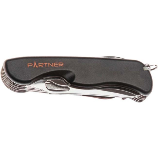 Нож Partner HH052014110B, black, 11 инструментов