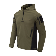 Кофта тактическая Helikon-Tex RANGE HOODIE - TopCool, оливковый, размер XL