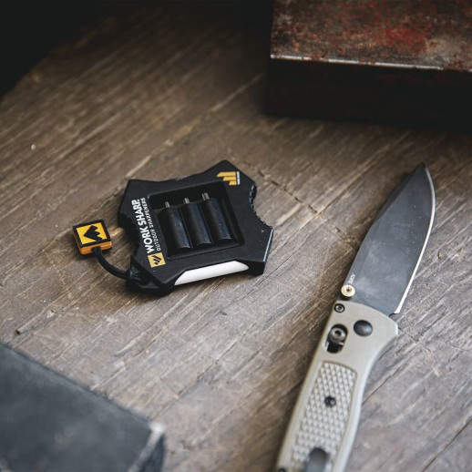Акционный набор Work Sharp Точилка механическая The Precision Adjust Knife Sharpener WSBCHPAJ-I + Точилка механическая Micro WSEDCMCR