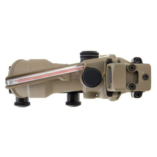 Комплект Trijicon Прицел оптический ACOG 4x32 BAC и прицел коллиматорный RMR 3.25 МОА FDE