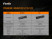 Фонарь ручной Fenix PD36R+фонарь ручной Fenix E01 V2.0 в подарок (без серийного номера)