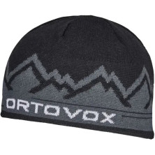 Шапка Ortovox PEAK BEANIE black raven - черный