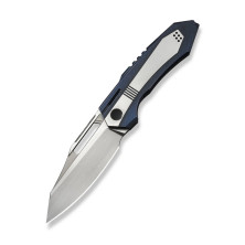 Нож складной туристический Weknife Bogey (9.3 см) Bohler M390 / Titanium синий