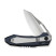 Нож складной туристический Weknife Bogey (9.3 см) Bohler M390 / Titanium синий