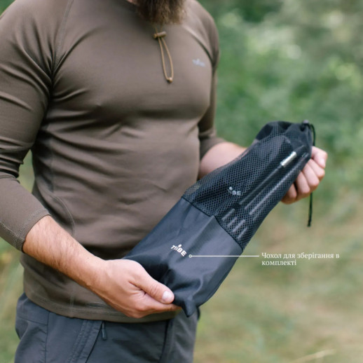 Треккинговые палки Tribe Z-Pole Carbon T-ME-0025-plum