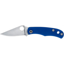 Нож Spyderco Bug, 12C27, G-10 blue
