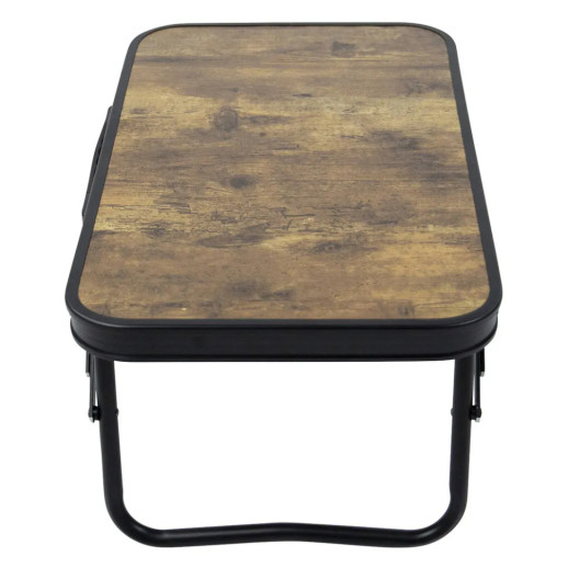 Стол Bo-Camp Woodbine Compact 56x34 cm Black/Wood look (1404190)
