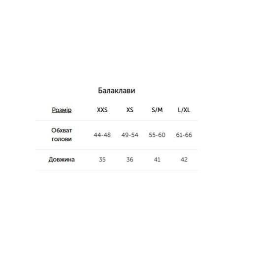 Балаклава Lasting WUKLA 9090 - S/M - черный