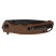 Нож Artisan Tradition V2 Black Blade AR-RPM9, G10 brown