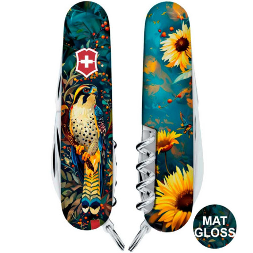 Складной нож Victorinox CAMPER UKRAINE Величественный Сокол